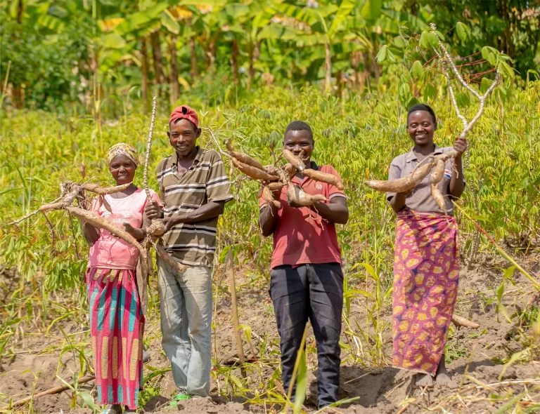cassava Farmers from kinazi